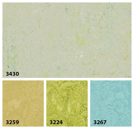 Forbo Marmoleum Marbled Splash - 3430 Salsa Verde