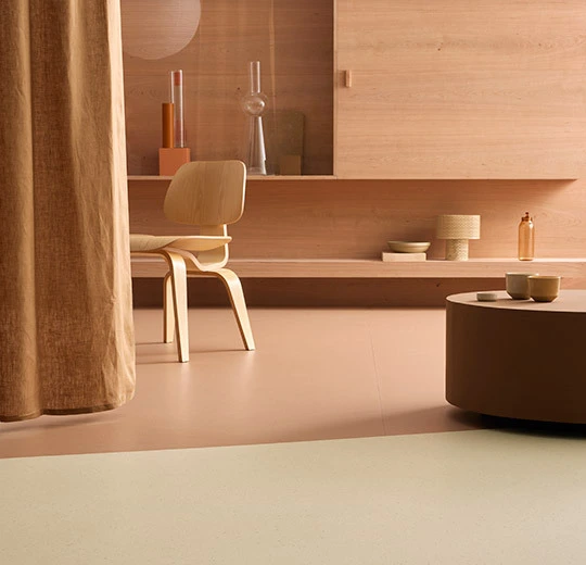 Forbo Marmoleum Solid All Colors - 3592 Salted Caramel