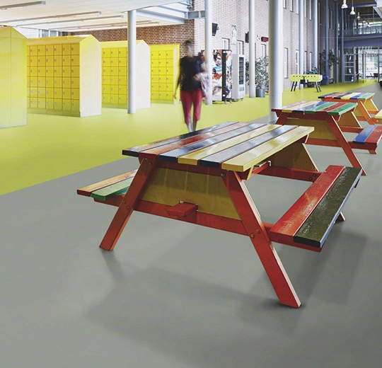 Forbo Marmoleum Solid All Colors - 3736 Green Shimmer
