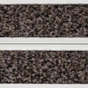 Forbo Nuway Grid - 151691 Grid 12mm Brush Shark Grey