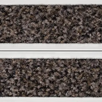 Forbo Nuway Grid - 151691 Grid 12mm Brush Shark Grey