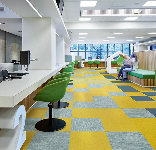 Forbo PVC Free Marmoleum Modular - T3362 Yellow Moss