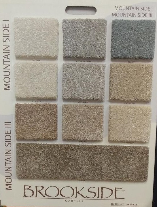 Mountain Side III Brookside Carpets 37 Oz BCF Nylon