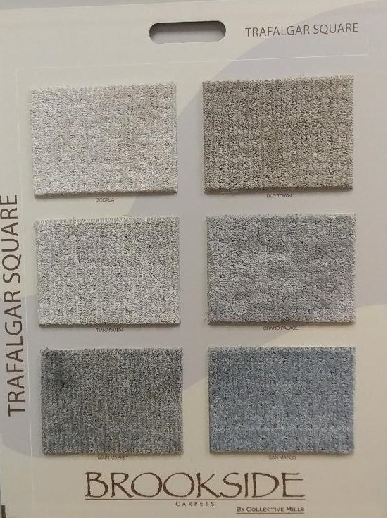 Trafalgar Square Brookside Carpet Tonal Square Pattern