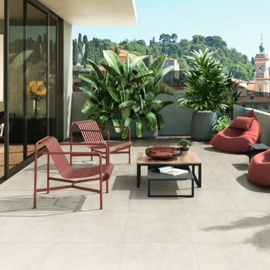 Banas Stones Outdoor Tile - Avorio