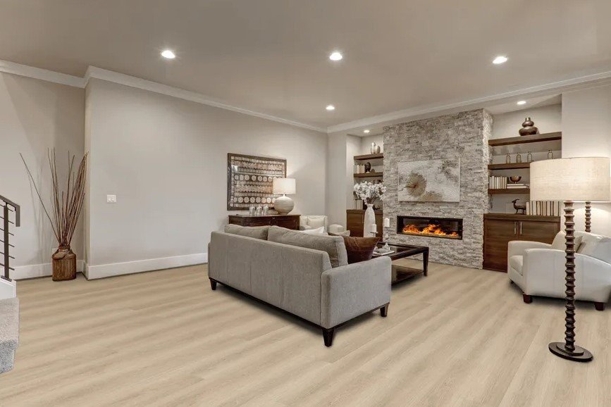 Fuzion Flooring SmartDrop Elite+ 9 Loose Lay – Bisque 5mm - Image 2