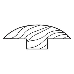 Coordinating Quarter T-Molding