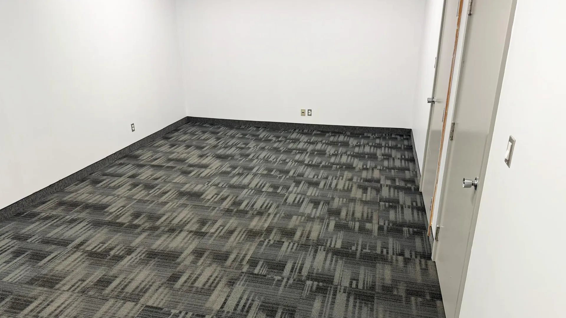 Carpet Tile Installation Factory Office Space