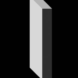 Baseboard Flat Stock 7”
