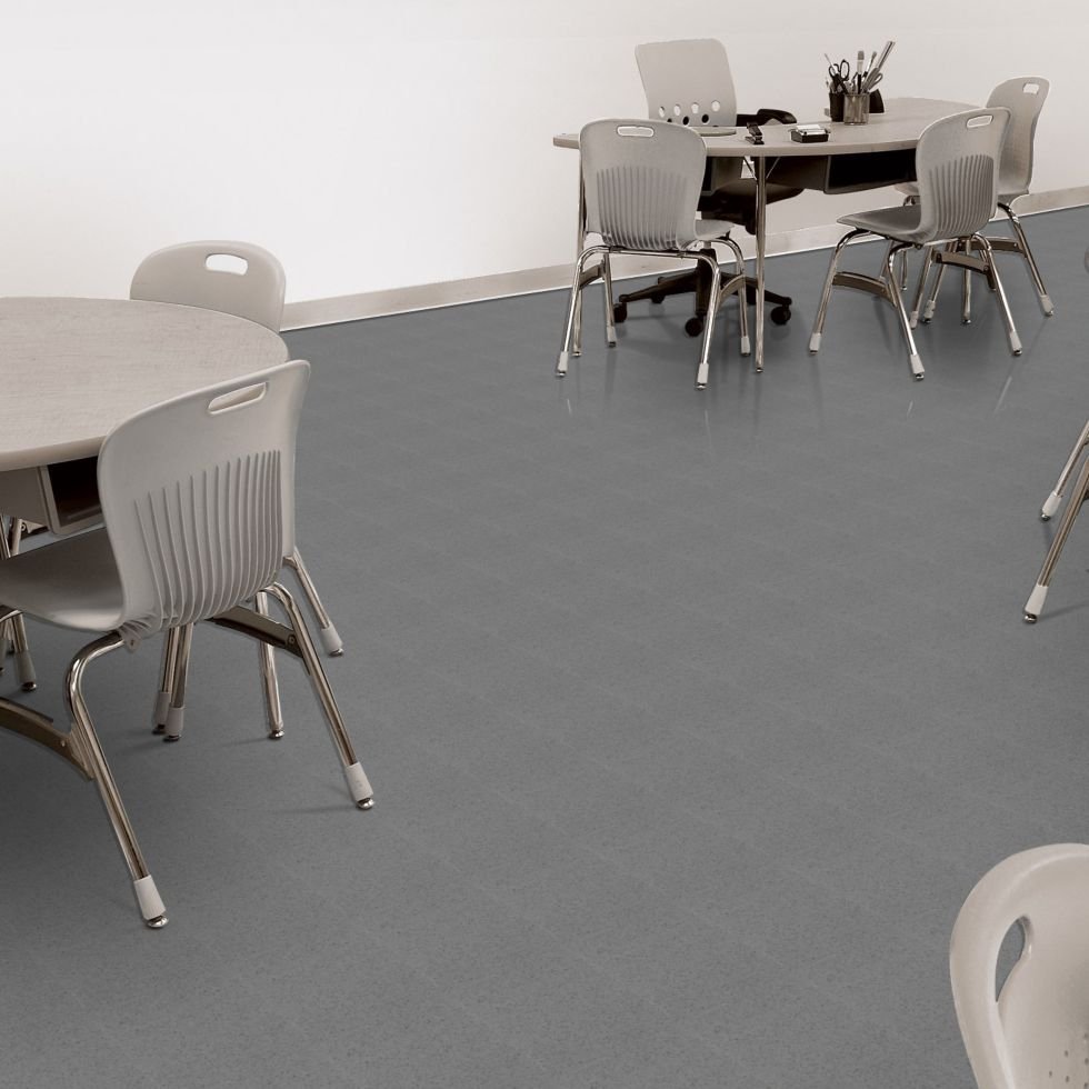 52160 Hematite VCT Tile Armstrong Flooring - Image 2