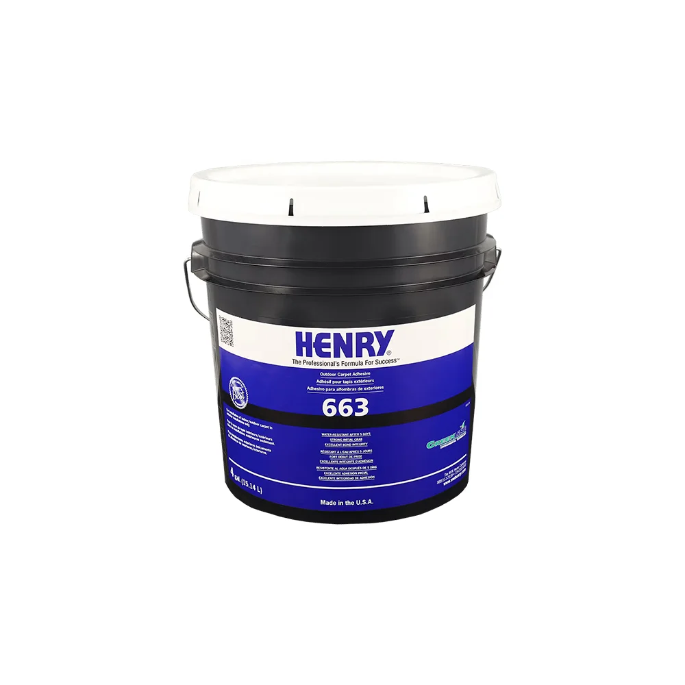 Henry - 663 Outdoor Carpet Adhesive - 15.14 L
