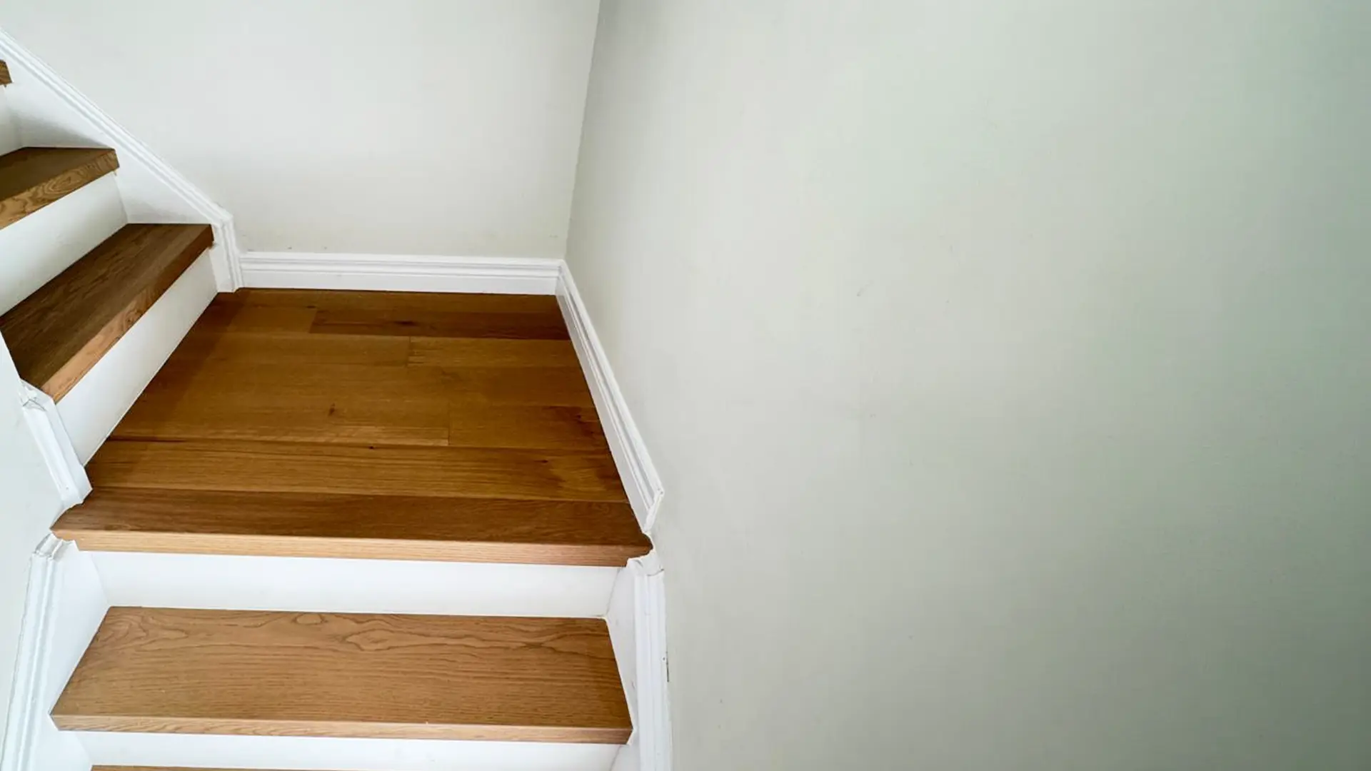 Residential Hardwood Stair Installation Kitchener