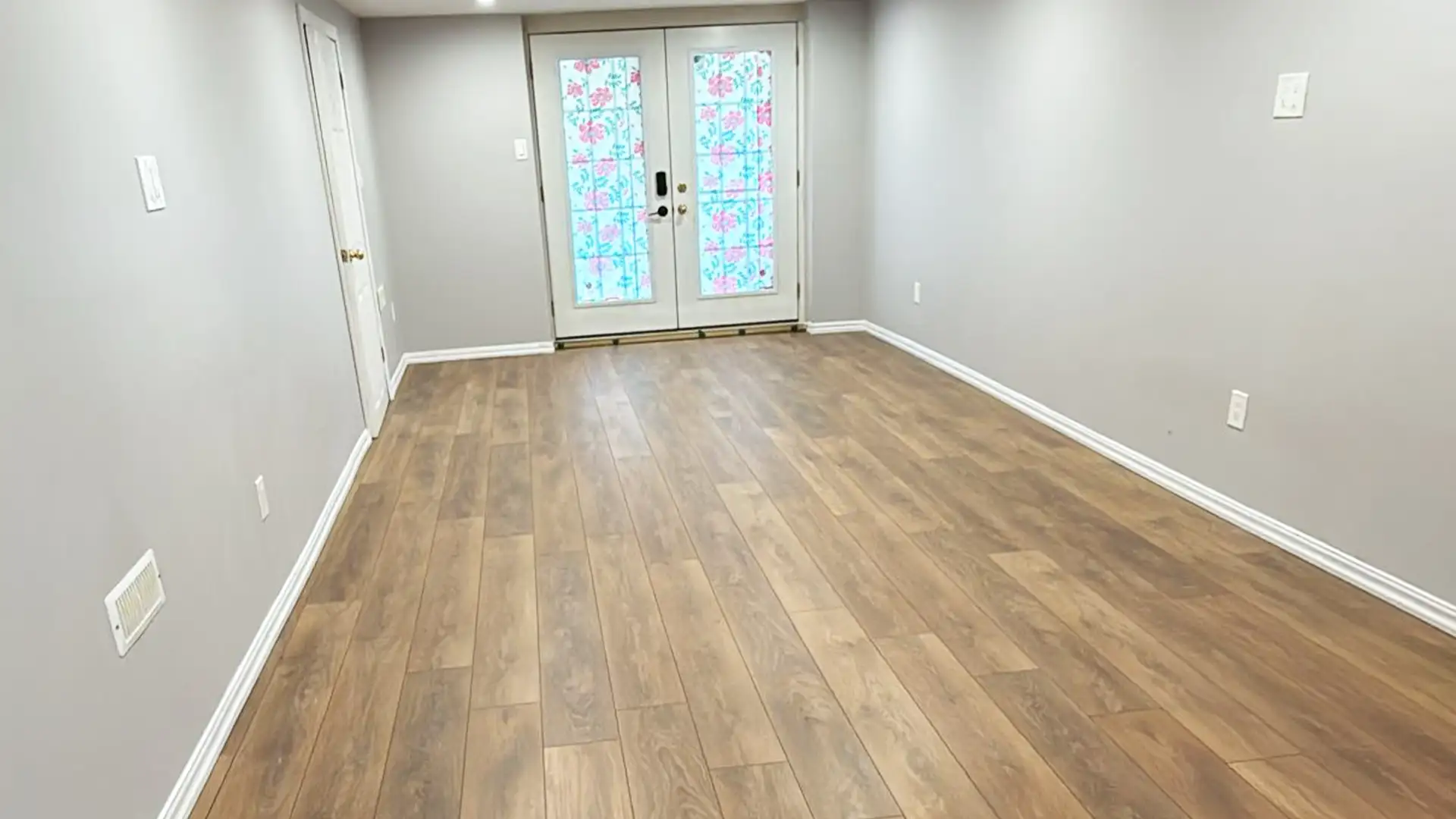Modern Laminate Flooring Upgrade for a Residential Home in Kitchener by Petun Flooring