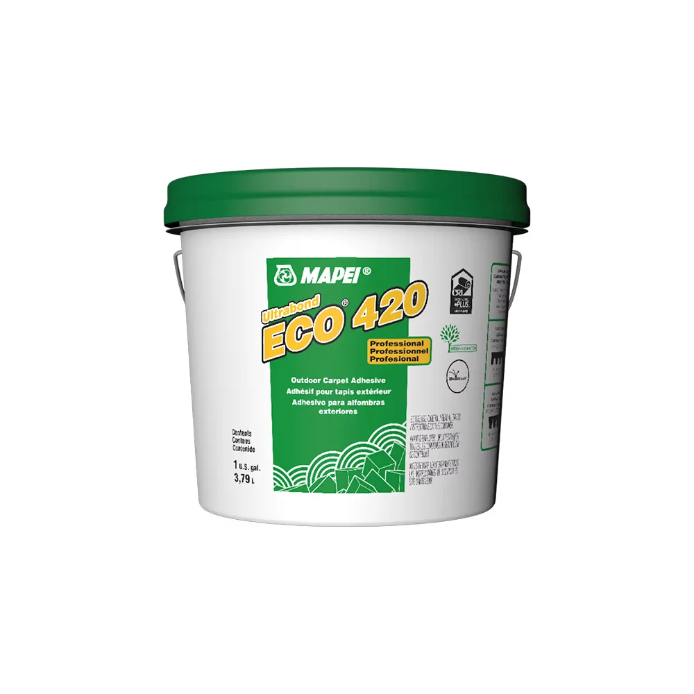 Mapei Ultrabond ECO 420 professional outdoor carpet adhesive for exterior flooring projects