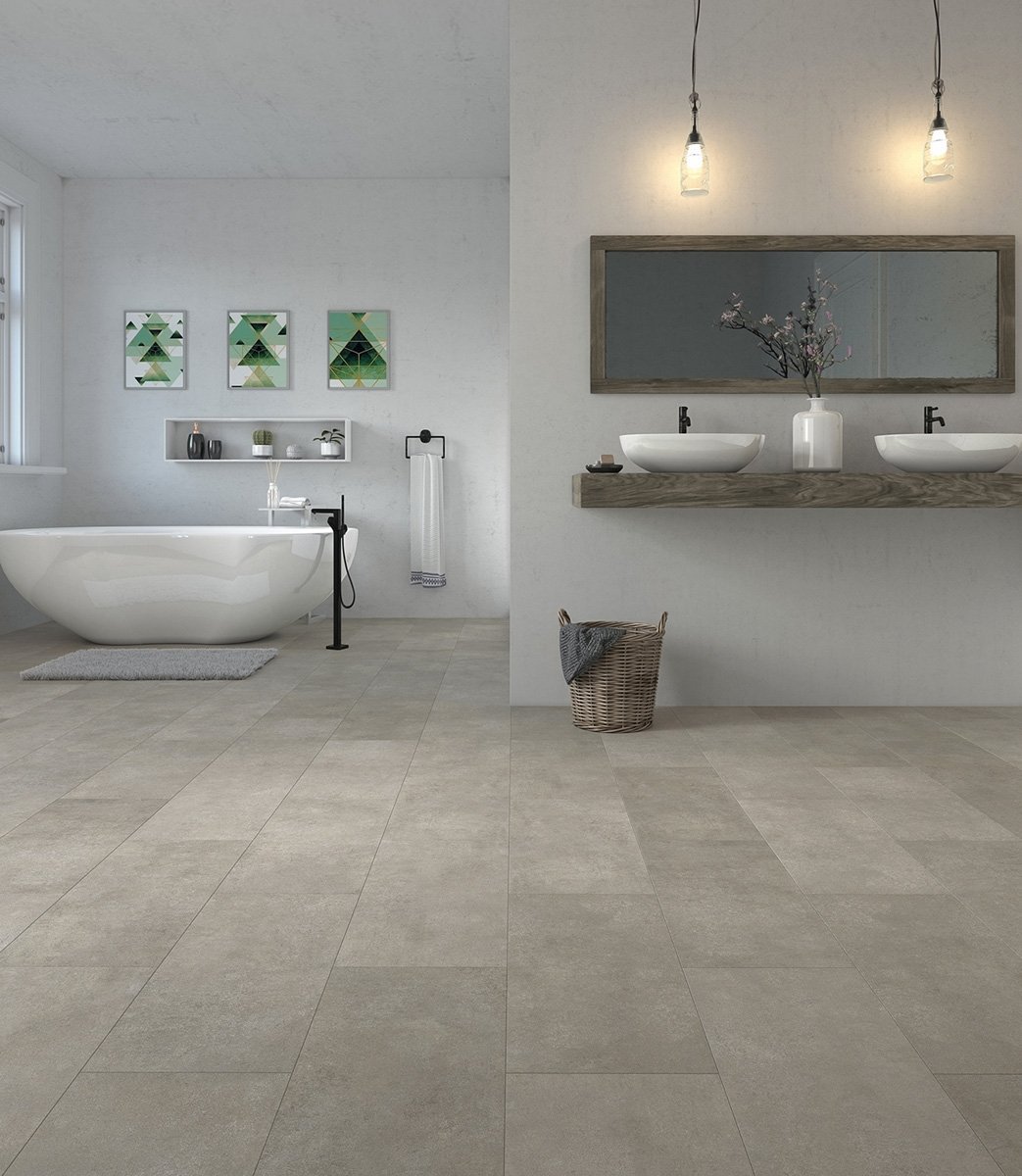 Mist Inhaus Elandura Tile Rigid Core Vinyl Tile - Image 2