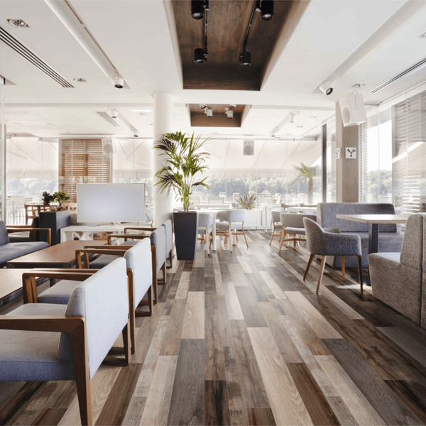 Audacity Flooring – Lodge Collection - New Hope Barnwood Water Resistant Laminate - Image 2