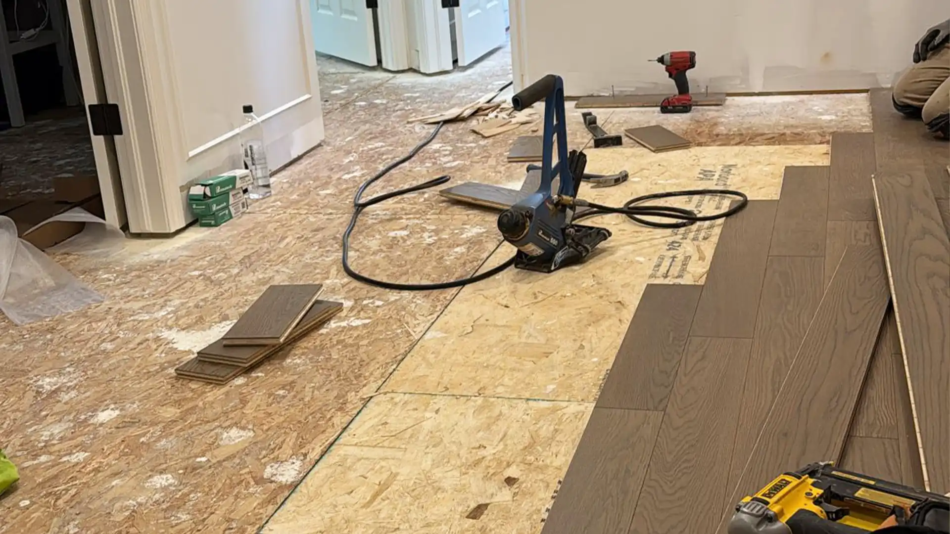Premium Appalachian Flooring engineered hardwood texture and finish installed by Petun Flooring.