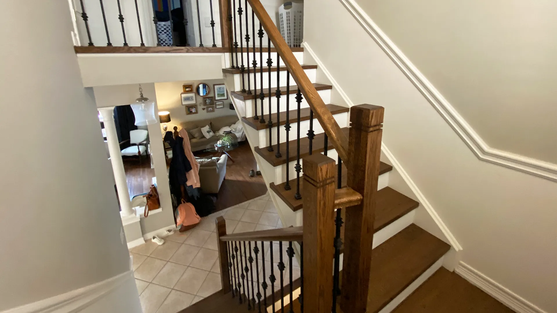 Hardwood Floor & Hardwood Stair Installation Residential Home