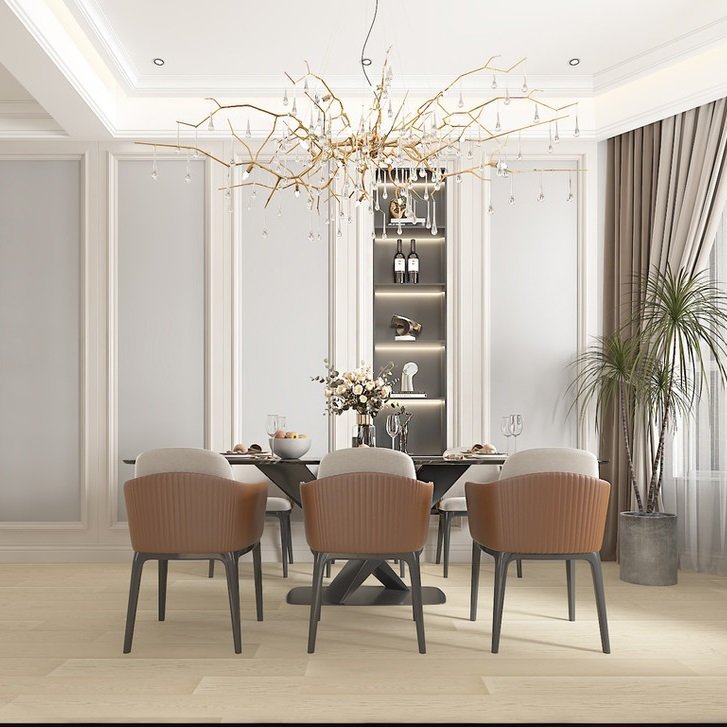 White Coffee Grand Chateau Collection Woden Flooring - Image 2
