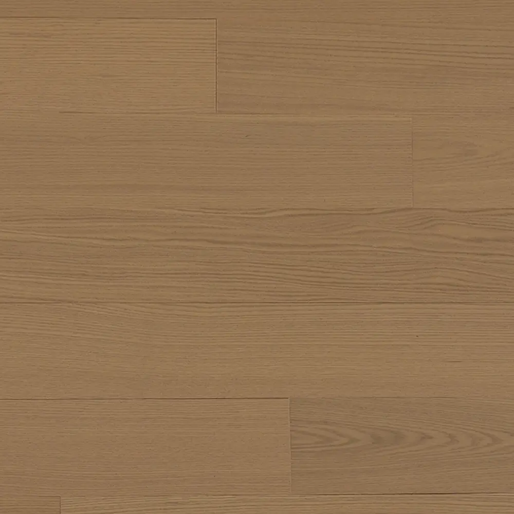 Aubrae Ellaston engineered hardwood in a welcoming Canadian entryway and hallway space
