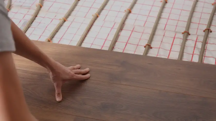 Flooring for radiant heating options designed for comfortable and efficient homes.